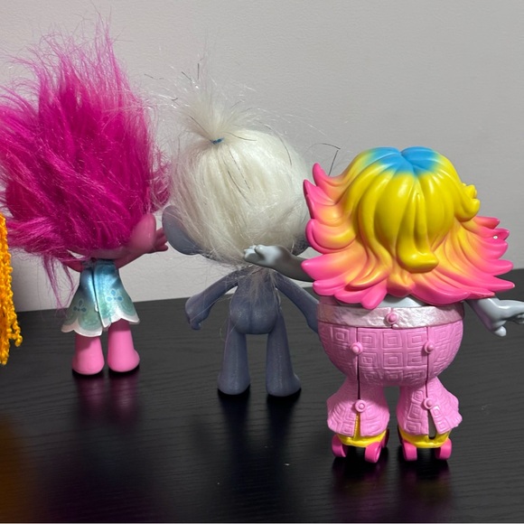 Dreamworks Trolls Figures Set of 6 - Picture 9 of 10